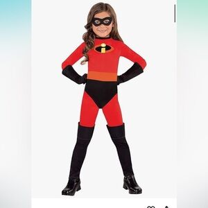 NWT toddler girls 3-4 incredibles violet halloween costume
